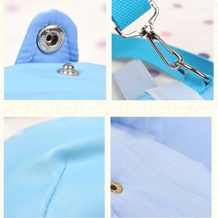 Pet Chest Backpack / Soft Leather Trouser Style Bag / Portable Pet Backpack for Dog and Other Pets Small , Size:24*17cm(Beige)