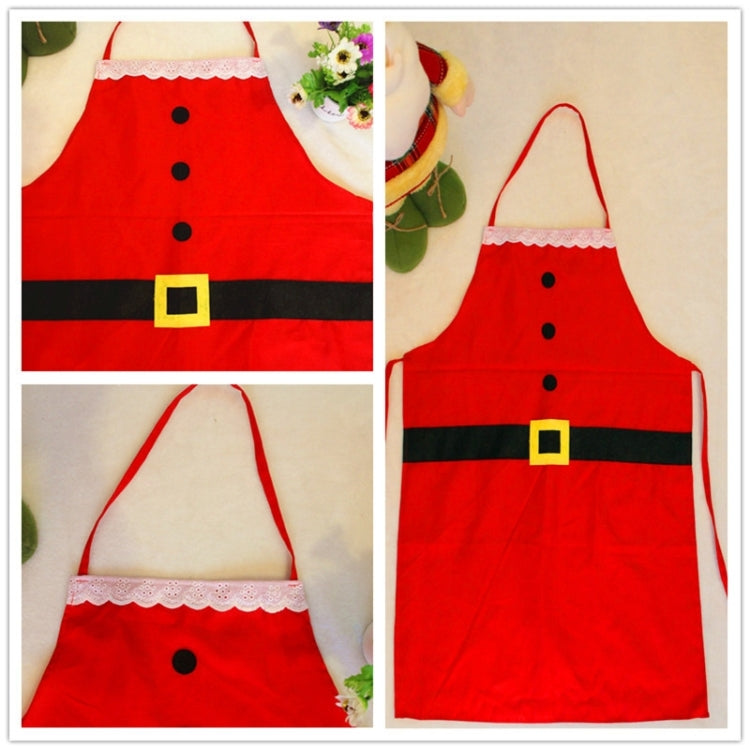 Christmas Aprons Xmas Family Decoration Supplies for Child, Size: 52*75cm