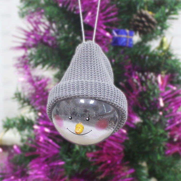 3 PCS Hang Ornament Christmas Snowman Balls