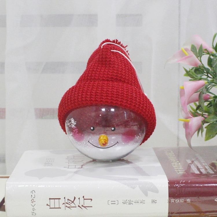 3 PCS Hang Ornament Christmas Snowman Balls