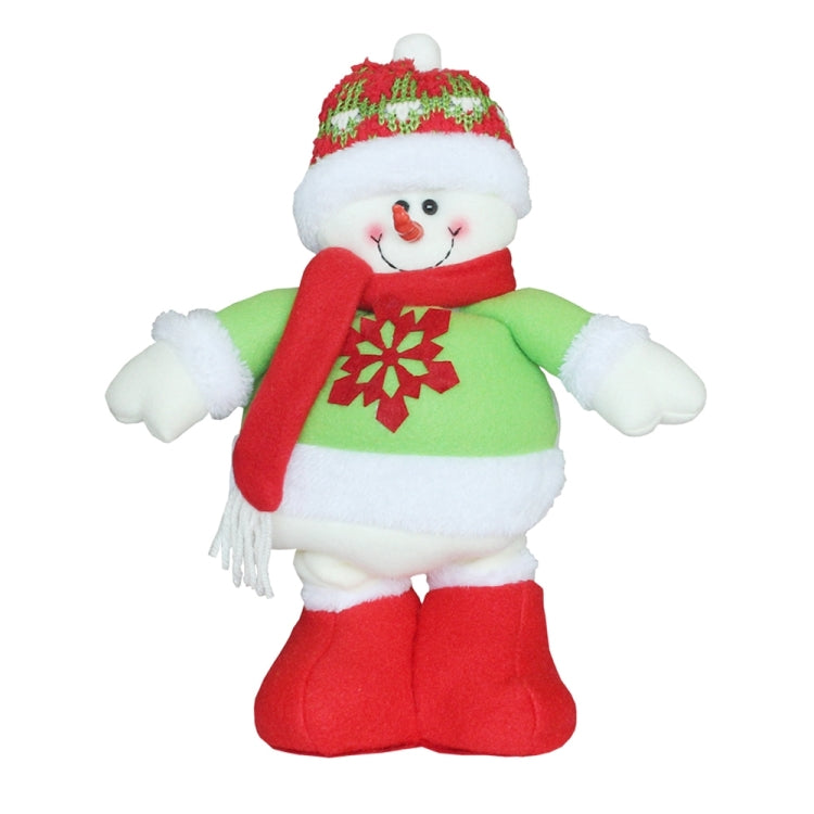 Christmas Festival Decoration Snowman Extendable Doll, Extended Size: 51*12.5cm