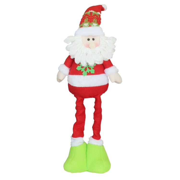 Christmas Festival Decoration Old Man Extendable Doll, Extended Size: 51*12.5cm