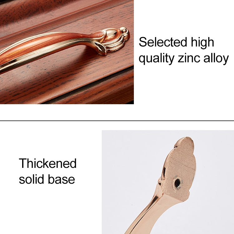 5 PCS 6606-96 Red Amber Drawer Cabinet Door Single Hole Handle