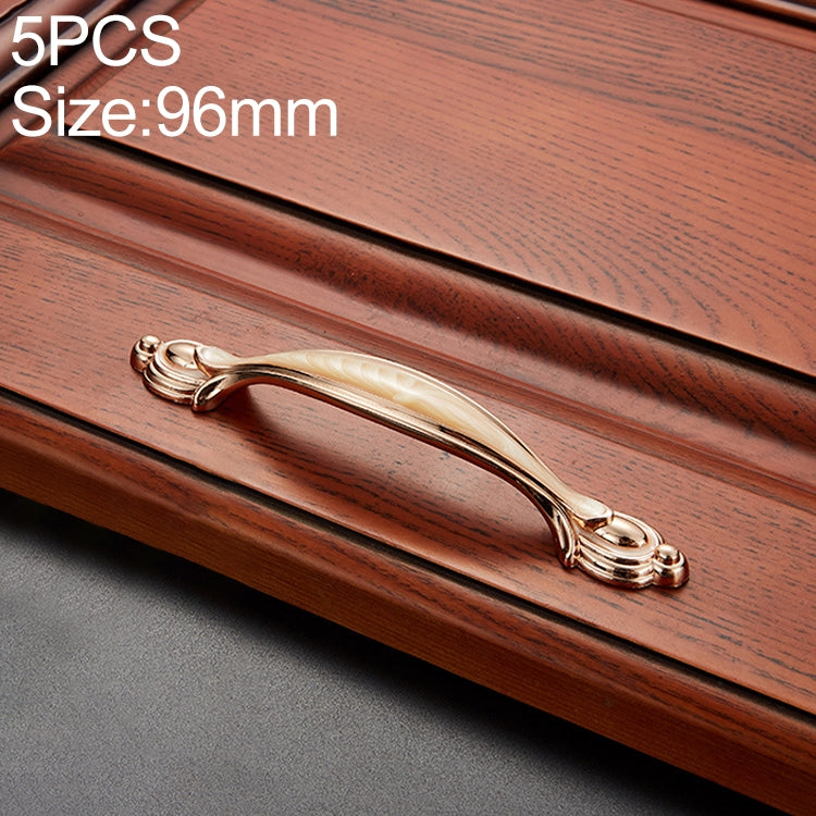 5 PCS 6606-96 Topaz Drawer Cabinet Door Single Hole Handle