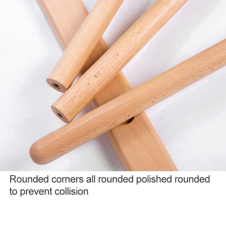 Solid Wood Creative Landing Ladder Clothes Hat Rack,Size: 170x45x52cm, Beech