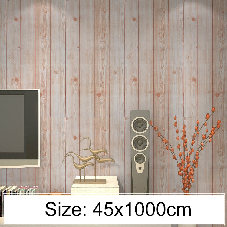 Creative PVC Autohesion Brick Decoration Wallpaper Stickers Bedroom Living Room Wall Waterproof Wallpaper Roll, Size: 45 x 1000cm