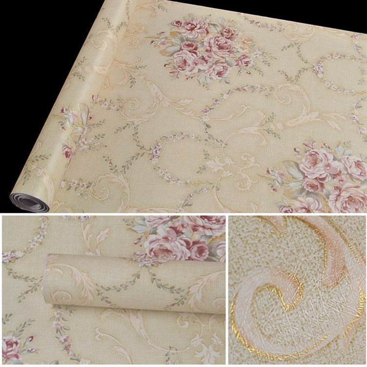 Creative PVC Autohesion Brick Decoration Wallpaper Stickers Bedroom Living Room Wall Waterproof Wallpaper Roll, Size: 45 x 1000cm