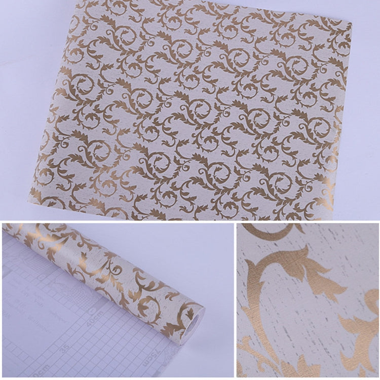 Creative PVC Autohesion Brick Decoration Wallpaper Stickers Bedroom Living Room Wall Waterproof Wallpaper Roll, Size: 45 x 1000cm