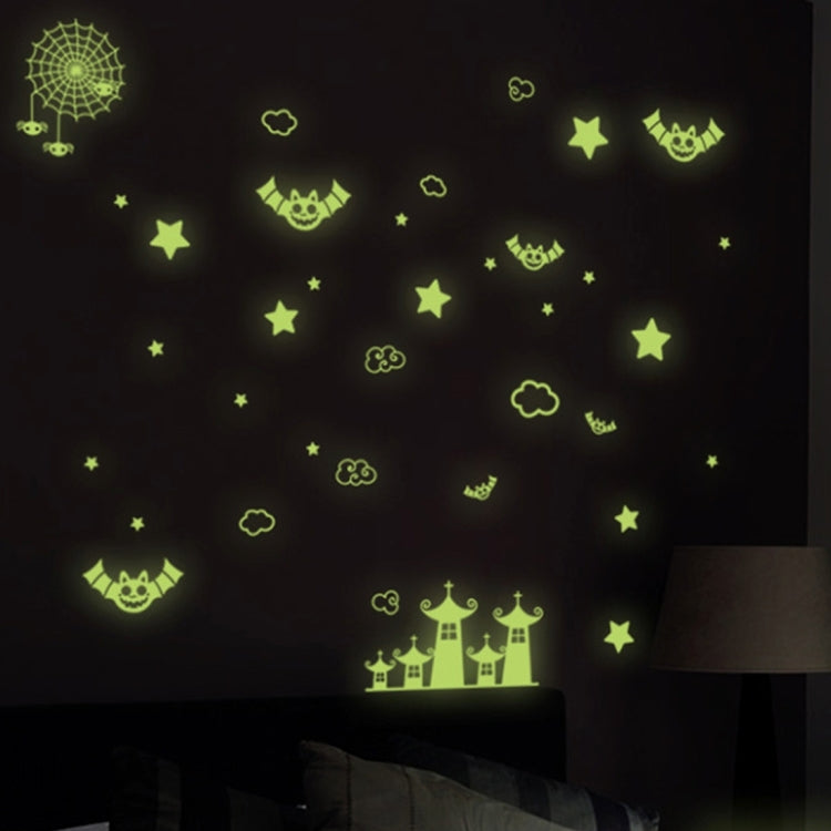 Luminous Wall Stickers Halloween Wall Stickers Bedroom Living Room Decorative Wall Stickers