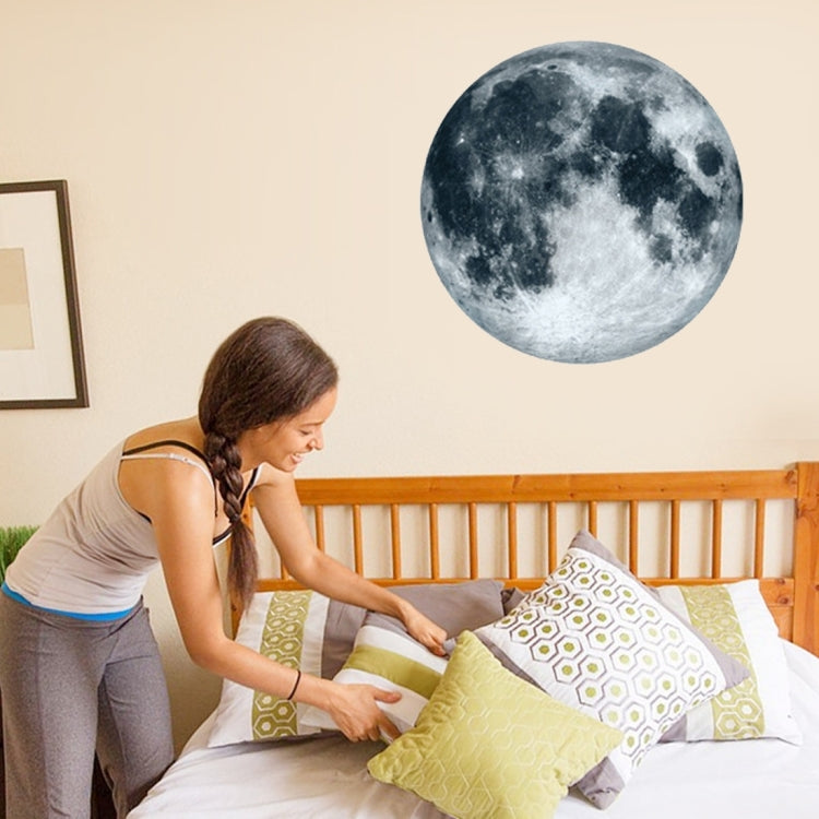 Fluorescent Moon Wall Stickers Halloween Wall Stickers Bedroom Living room Decorative Wall Stickers