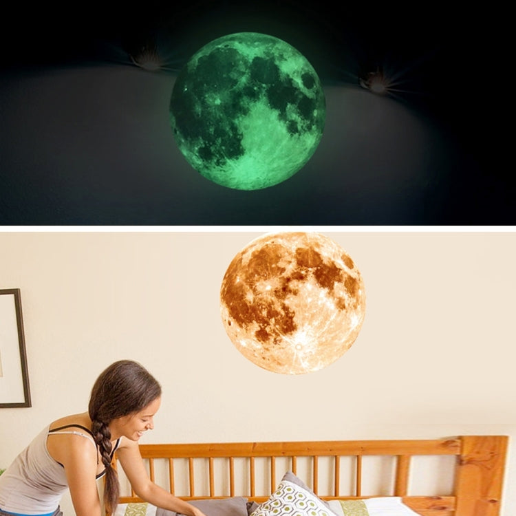 Fluorescent Moon Wall Stickers Halloween Wall Stickers Bedroom Living room Decorative Wall Stickers