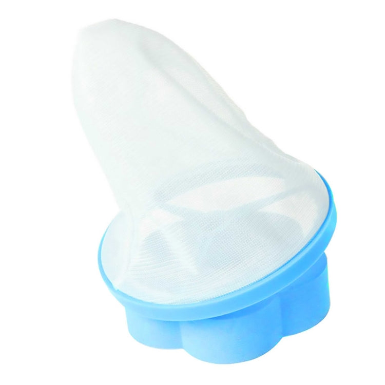 5 PCS Plum-shaped Washing Machine Hair Removal Mesh Filter Bag Floating Style Washing Machine Filtration Bag, Random Color Delivery