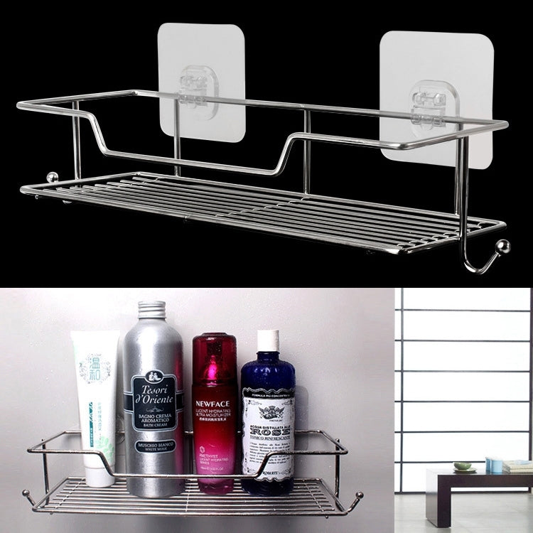 Stainless Steel Kitchen Shelf Seasoning Rack Kitchen Wall Hanging Storage Turret Supplies Appliances, Max Load Weight: 10kg, Size: 30 x 11 x 6cm