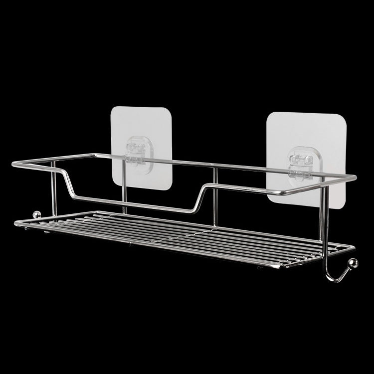 Stainless Steel Kitchen Shelf Seasoning Rack Kitchen Wall Hanging Storage Turret Supplies Appliances, Max Load Weight: 10kg, Size: 30 x 11 x 6cm