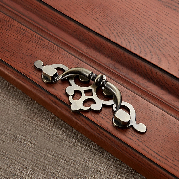 3 PCS 6057-96 Cyan Ancient Drawer Cabinet Door Bronze European Style Handle