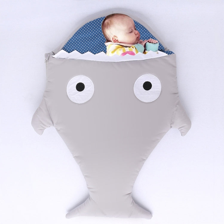 Cute Shark Style Baby Sleeping Clothing Bag for 1-1.5 Years Baby, Size: 105cm x 55cm