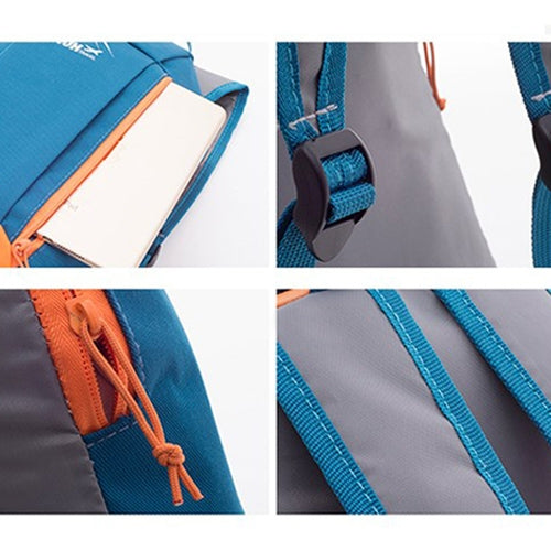 Fashion Outdoor Sports Waterproof Backpack Men and Women Double Shoulder Bag