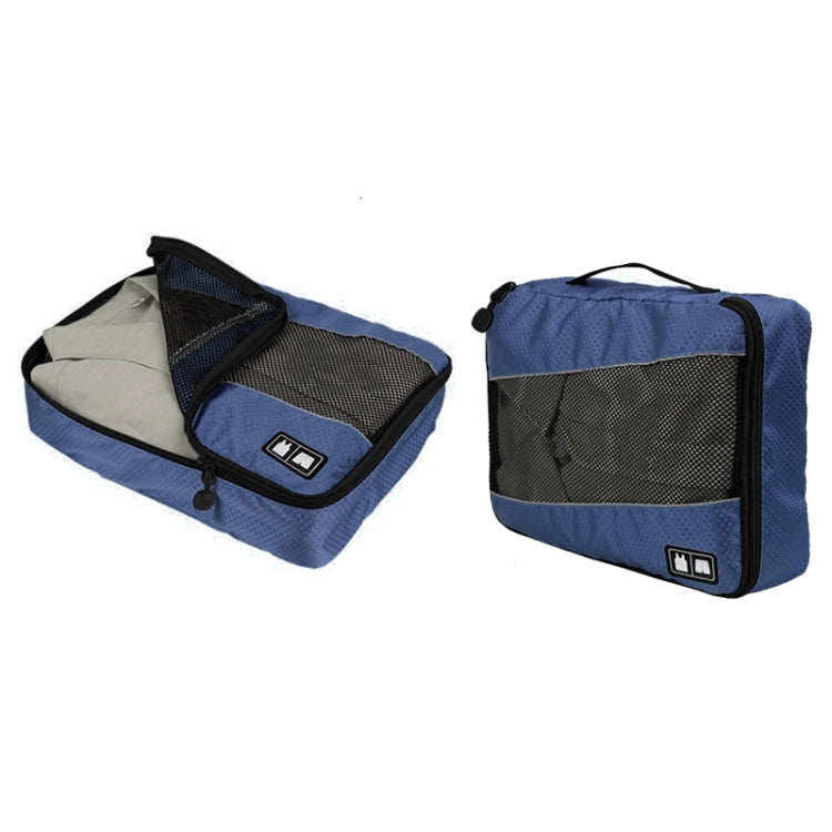 3 PCS / Sets Multi-function Football Texture 210D Polyester Waterproof Travel Clothes Underwear Storage Bag