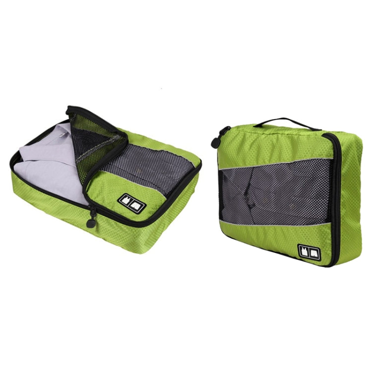 3 PCS / Sets Multi-function Football Texture 210D Polyester Waterproof Travel Clothes Underwear Storage Bag
