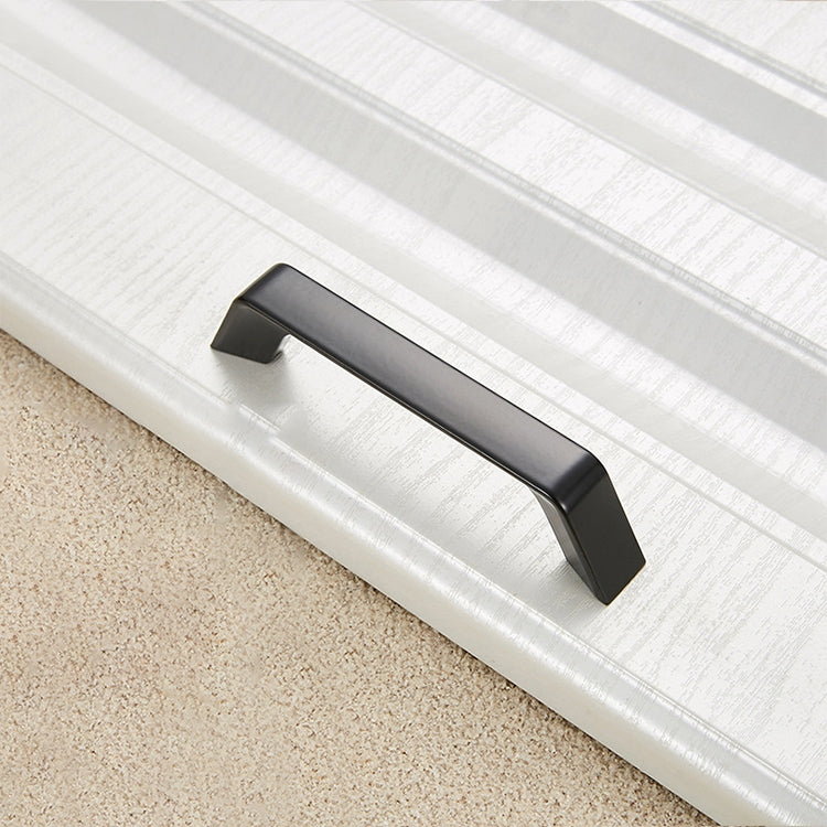 5 PCS 9009_96 Simple Black Drawer Cabinet Handle