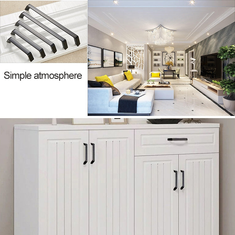 5 PCS 9009_96 Simple Black Drawer Cabinet Handle