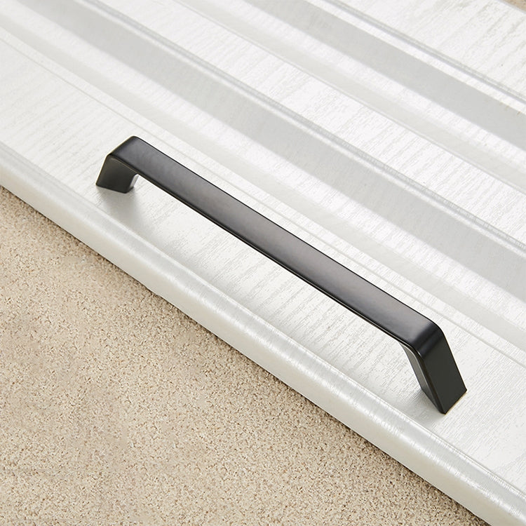 3 PCS 9009_160 Simple Black Drawer Cabinet Handle