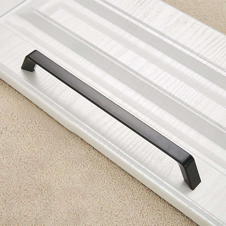 2 PCS 9009_224 Simple Black Drawer Cabinet Handle