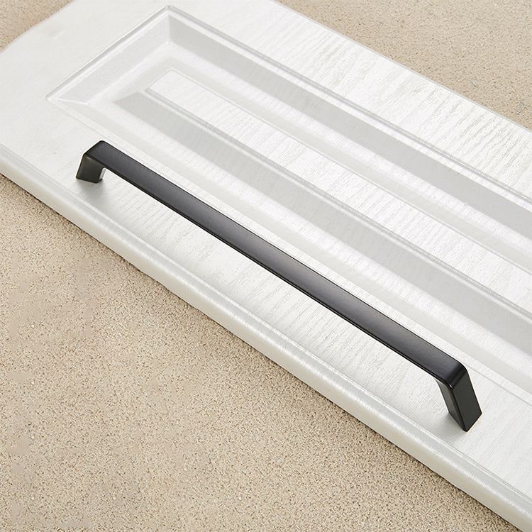 2 PCS 9009_256 Simple Black Drawer Cabinet Handle
