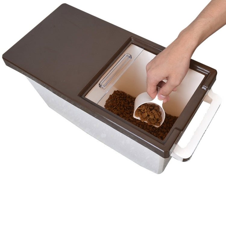 Multi-function Household Grain Storage Barrel Pet Food Storage Box with Counting Cup