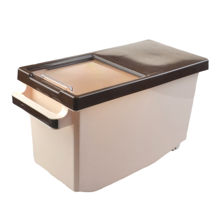 Multi-function Household Grain Storage Barrel Pet Food Storage Box with Counting Cup