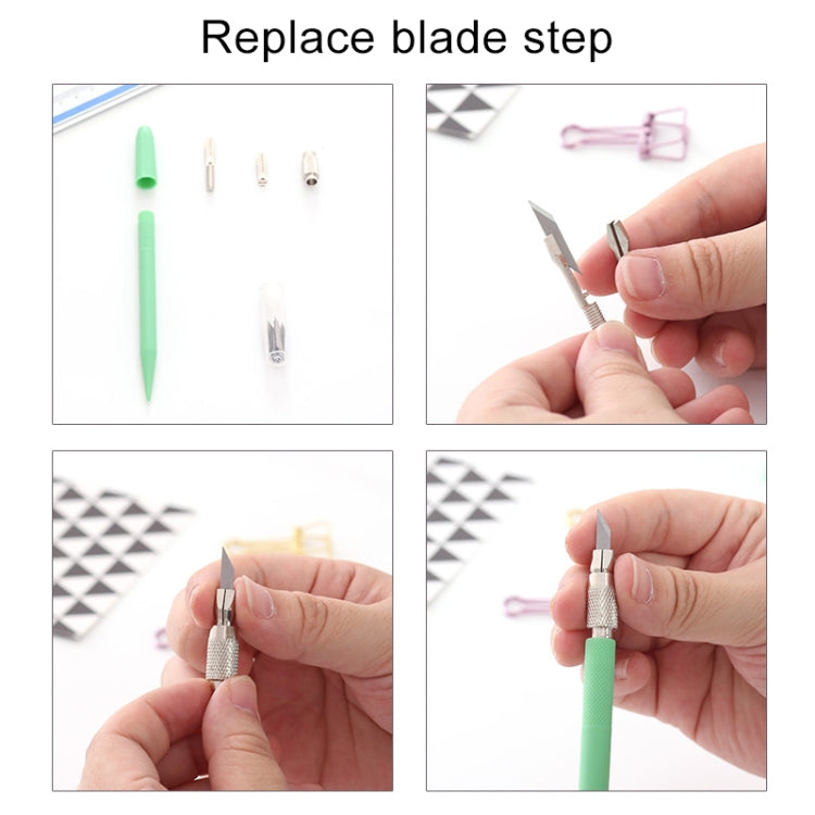 9Sea A5 Cutting Mat Set Cutting Mat & Ruler & Carving Knife