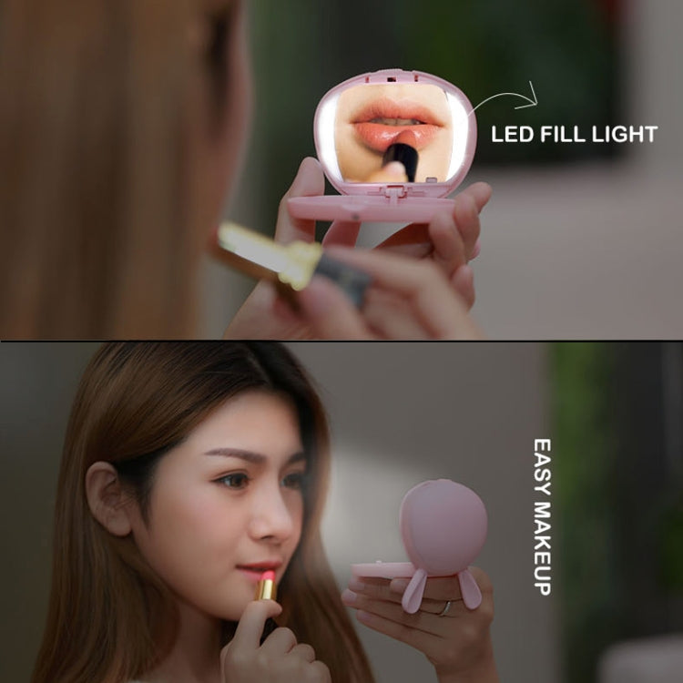 Lovely Rabbit Makeup Mirror & Hand Warmer with Fill Light