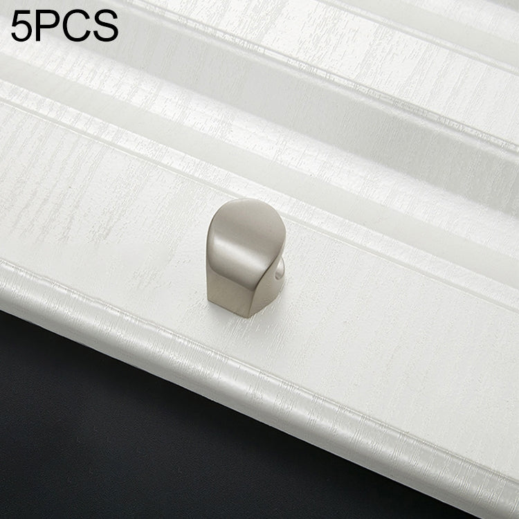 5 PCS 8012-Single Sand Nickel Drawer Cabinet Door Handle