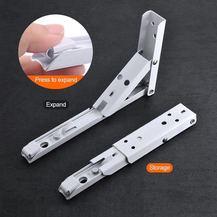 12 inch Wall-mounted Foldable K-shaped Storage Shelf for Dining Table