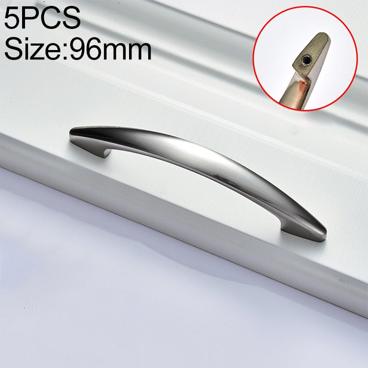 5 PCS 4027-96 Wiredrawing Drawer Cabinet Door Modern Simple American Style Handle