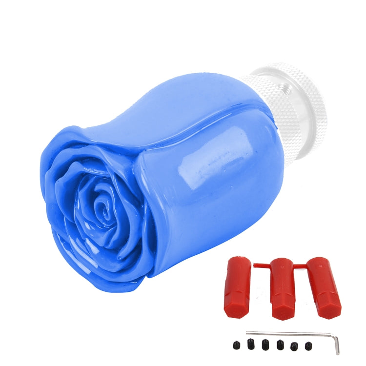 Rose Flower Shaped Universal Vehicle Car Manual Automatic Gear Shift Knob