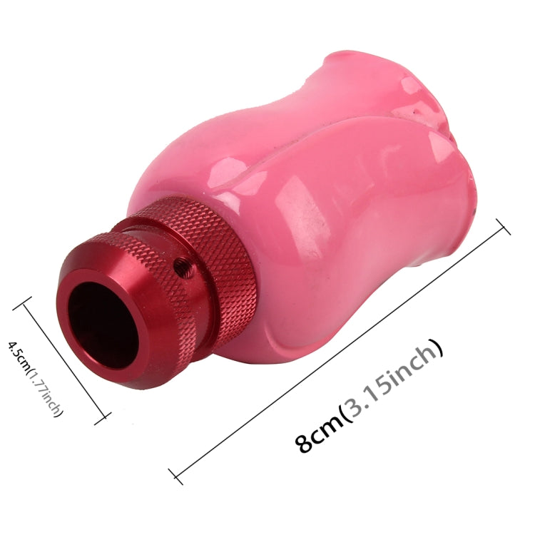 Rose Flower Shaped Universal Vehicle Car Manual Automatic Gear Shift Knob