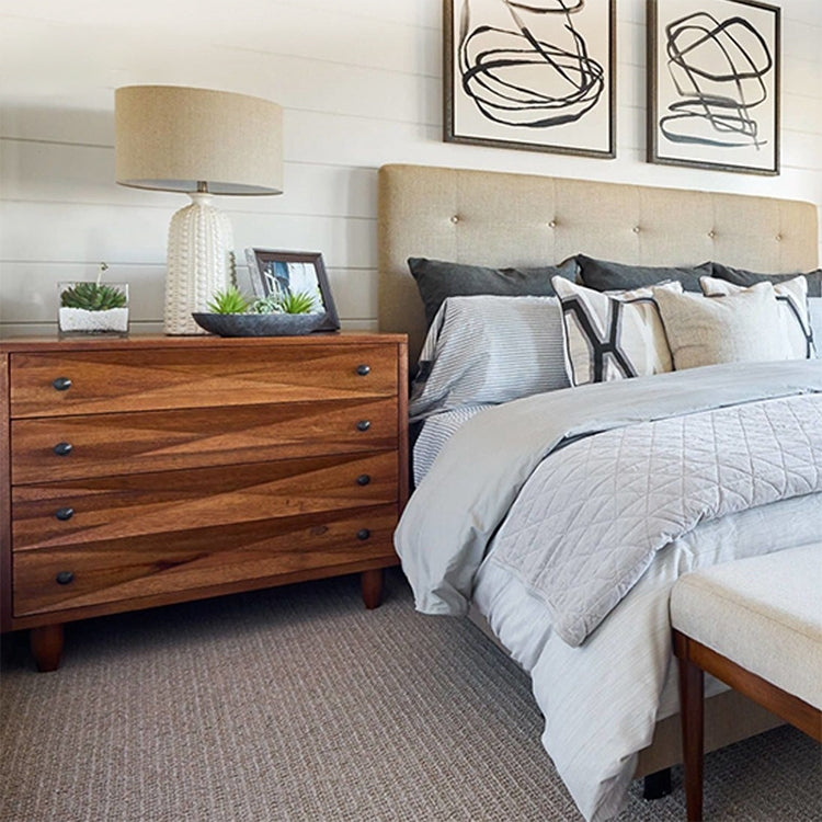 5 PCS 4203-Single Wiredrawing Drawer Cabinet Door Modern Simple American Style Handle