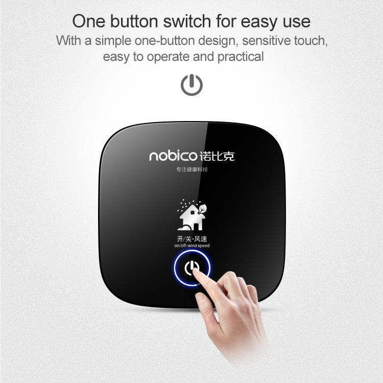 Nobico J009 Micro-Ecological Desktop Air Purifier Negative Ion Office Air Purifier