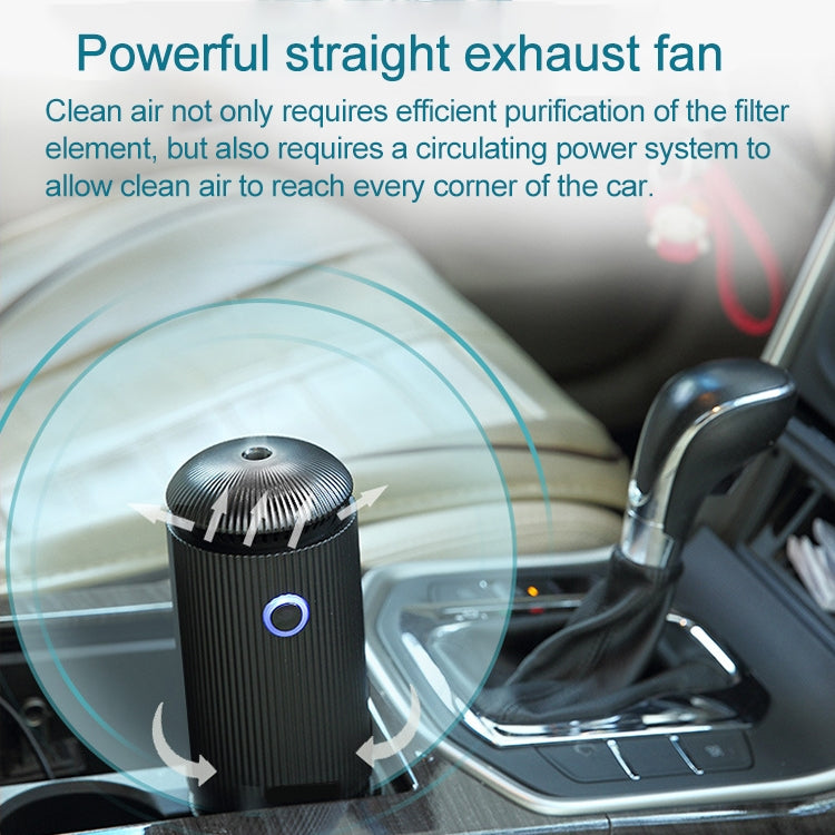 Nobico J013 Car Humidification Cup Car Negative Ion Purification Ultrasonic Atomization to Remove Static Aromatherapy