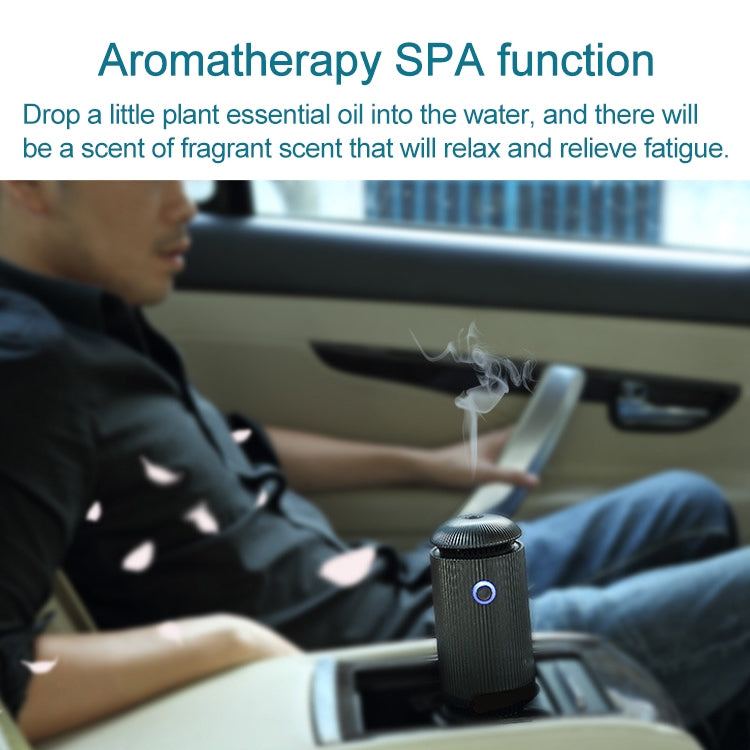 Nobico J013 Car Humidification Cup Car Negative Ion Purification Ultrasonic Atomization to Remove Static Aromatherapy