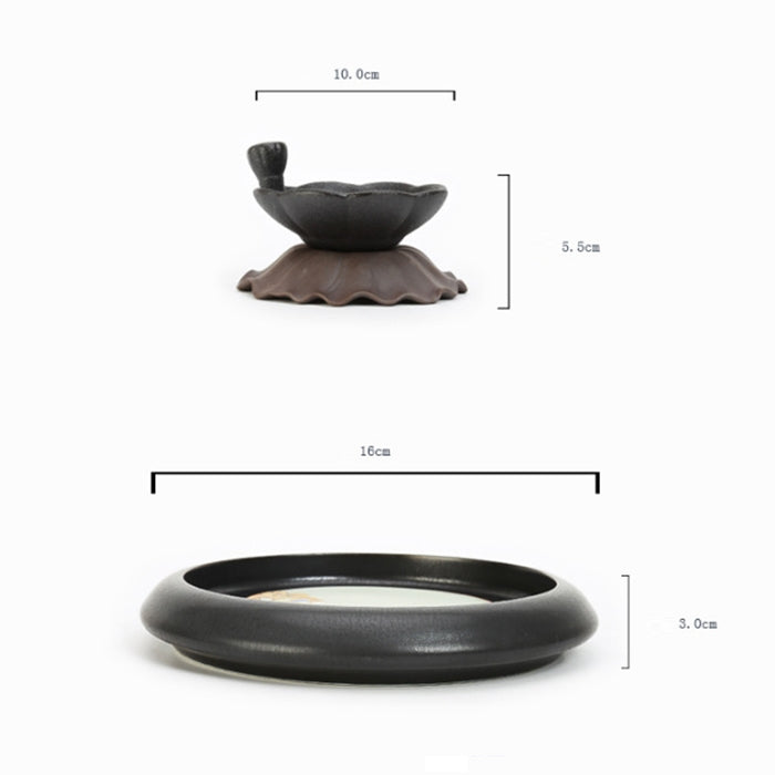 Imitation Ancient Kiln Ceramics Kung Fu Teapot Teacup Set