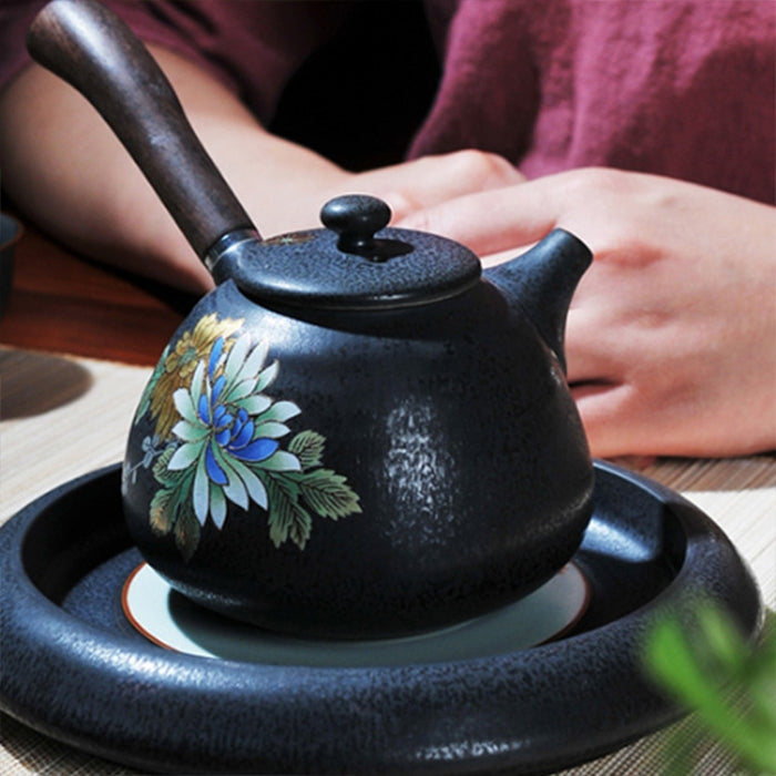 Imitation Ancient Kiln Ceramics Kung Fu Teapot Teacup Set