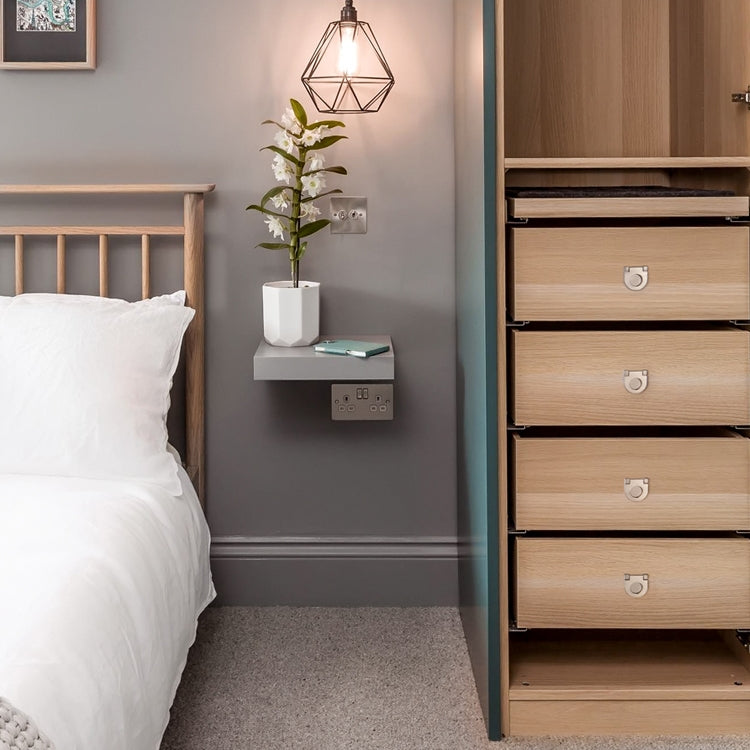 10 PCS 1052-32 Drawer Cabinet Door Modern Simple Flat Handle