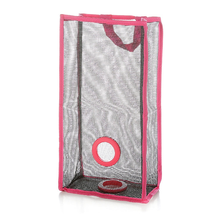 5 PCS Hanging Type Breathable Mesh Kitchen Storage Bag, Size: L (38*20*10.5cm), Random Color Delivery