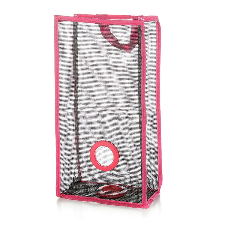 5 PCS Hanging Type Breathable Mesh Kitchen Storage Bag, Size: S (30*14.5*10cm), Random Color Delivery