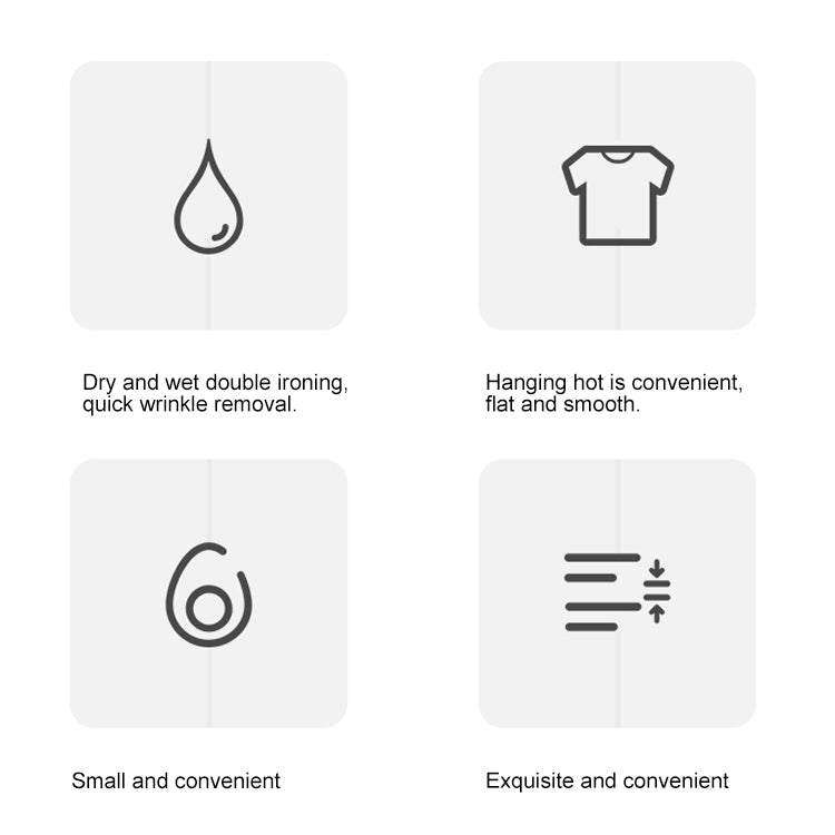 LORDNINO HI-100 220V Multifunctional Detachable Hand-held Garment Steamer