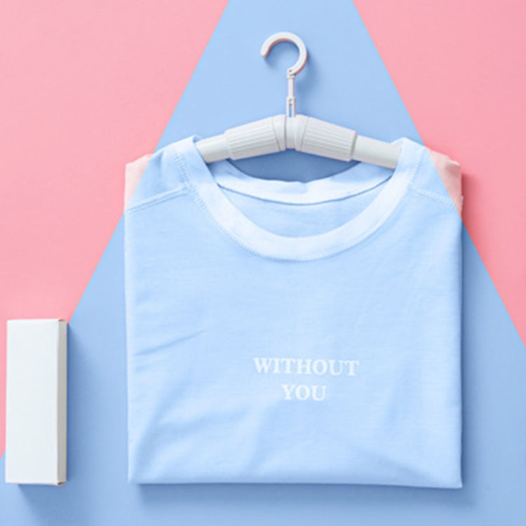 2 PCS Portable Telescopic Clothes Hanger Traveling Anti-skid Magic Drying Rack, Random Color Delivery