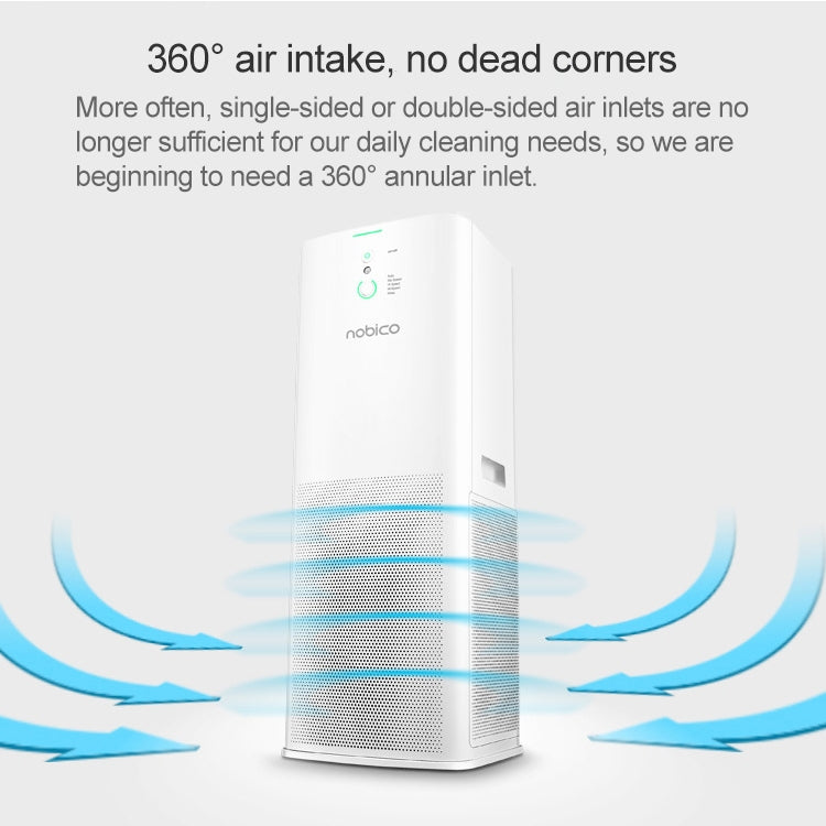 Nobico J016 Vertical Smart Wifi Wireless Home Bedroom Air Purifier