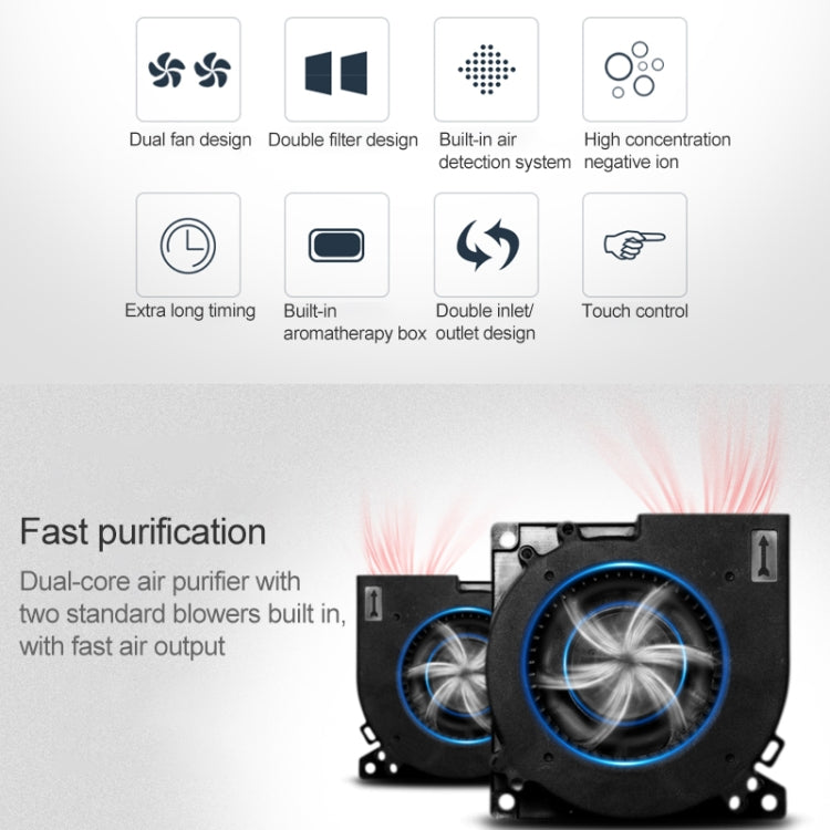 Nobico J020 Household Air Purifier Office Remove Formaldehyde PM 2.5 Second-hand Smoke